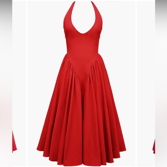 Marilyn Halter Midi Dress - Picture 4 of 6